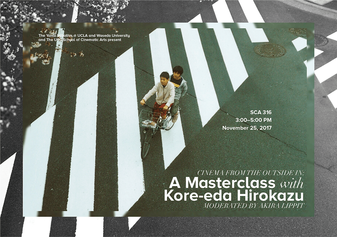 Cinema From The Outside In: A Masterclass With Kore-Eda Hirokazu
