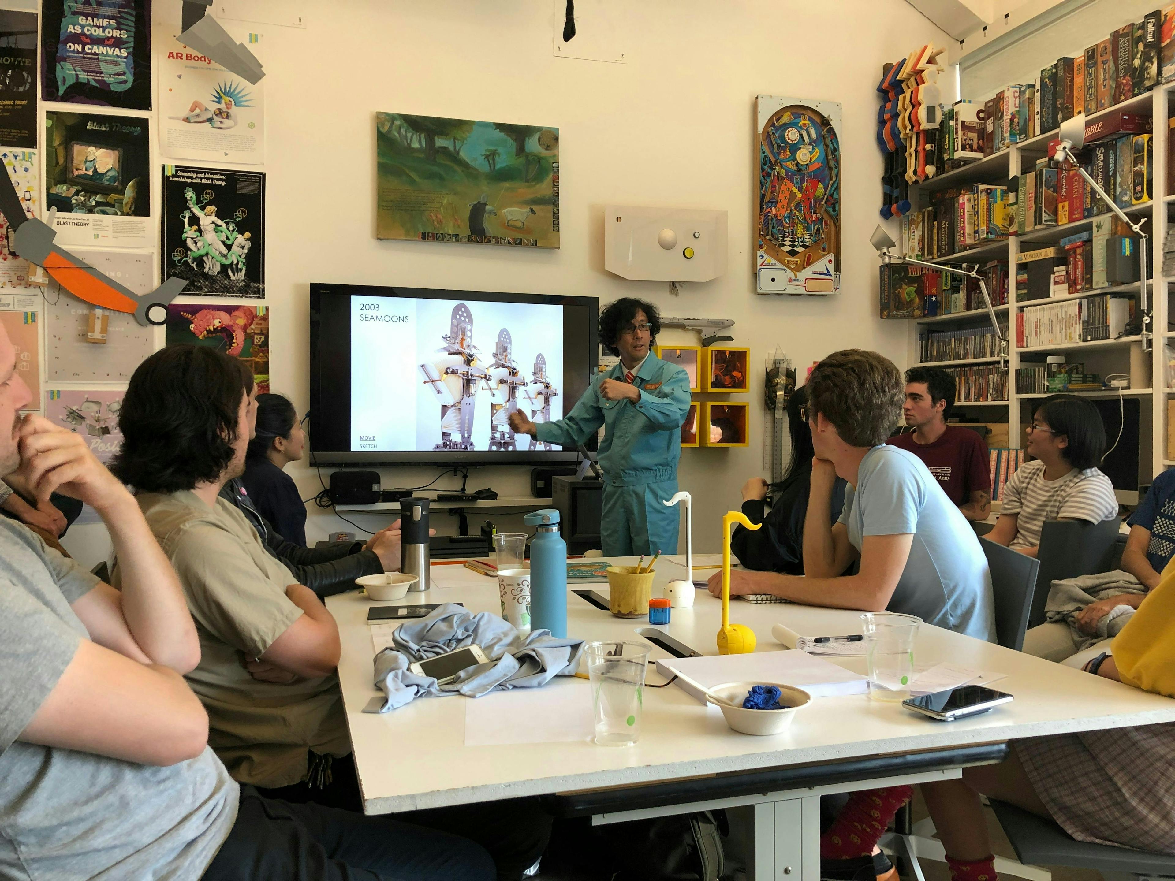 Nonsense Way of Thinking: A Workshop with Maywa Denki in 2018.